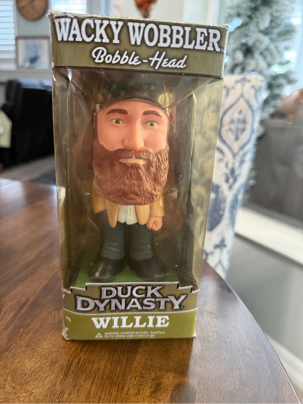 Funko Wacky Wobbler Duck Dynasty Willie Robertson Bobble-Head 2013 Original 📦